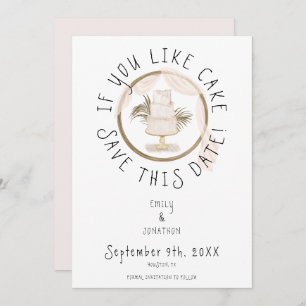 Reserve A Data Diversão De Boho Se Você Gosta De Rosa De Bolo, Sa