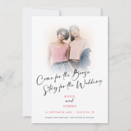 Reserve A Data Divertido Por Booze Foto Coral Salvar Data