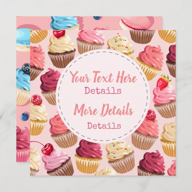 Reserve A Data Doce As Ameaças Salvem A Data (Frente/Verso)