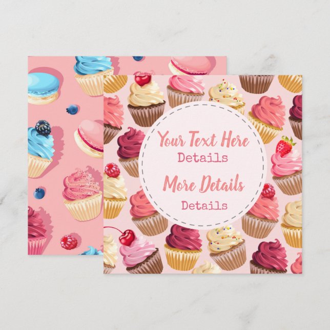 Reserve A Data Doce As Ameaças Salvem A Data (Frente/Verso)