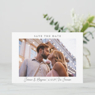 Reserve A Data Dois Casamento Minimalista Moderno Elegante Letra