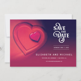 Reserve A Data Dois Corações Batendo Como Um (Versão 2)