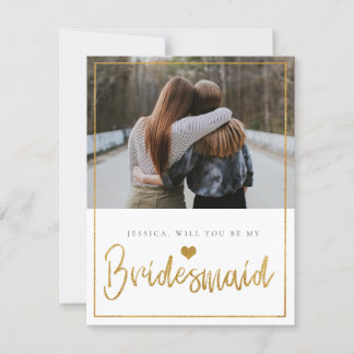 Reserve A Data Dourada Glitter Você Será Minha Carta De Bridesmai