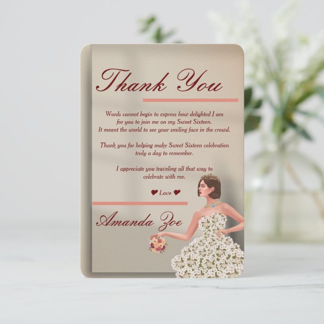 Reserve A Data Dourado Doce Sessenta, obrigado. (Em pé/Frente)