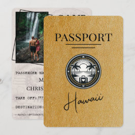 Reserve A Data Dourado Hawaii Passport Salvar a Data