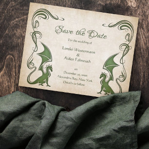 Reserve A Data Dragão Casamento da Fantasia Medieval