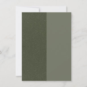Reserve A Data Dual-Tone Musgo Verde Salvar a Data – Personalizáv