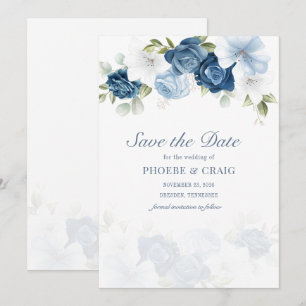 Reserve A Data Dusty Blue Floral Bloom Eucalyptus Succult