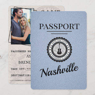 Reserve A Data Dusty Blue Nashville Passaporte Salvar A Data