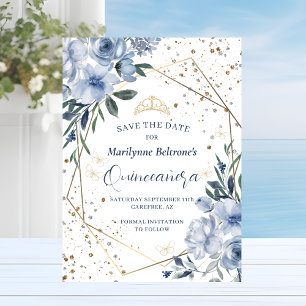 Reserve A Data Dusty Blue Quinceañera