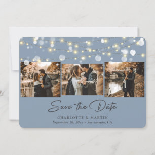 Reserve A Data Dusty Blue Wedding 4 Foto Salvar Data