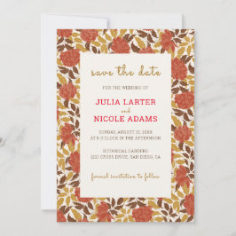 Reserve A Data Dusty Brunt Orange Peony Flowers Casamento outono