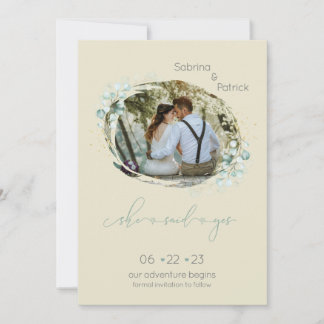 Reserve A Data Dusty Mellow Yellow Ela Disse Sim Foto