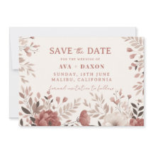Dusty Rosa Floral Blush Casamento