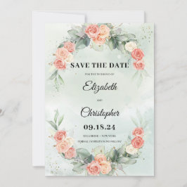 Reserve A Data Dusty Rosa Floral Wreath Eucalyptus Greenery