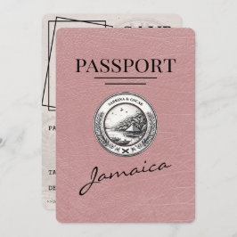 Reserve A Data Dusty Rosa Jamaica Passaporte Salvar Data