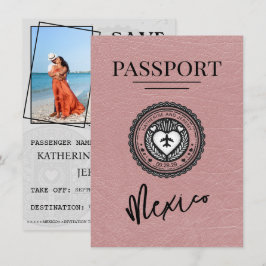 Reserve A Data Dusty Rosa Mexico Passport Salvar a Data