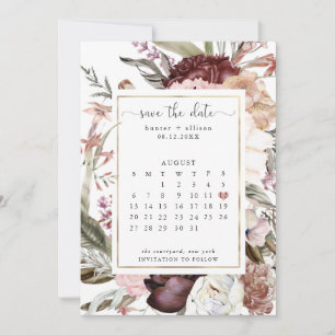 Reserve A Data Dusty Rosa Salve O Calendário De Data