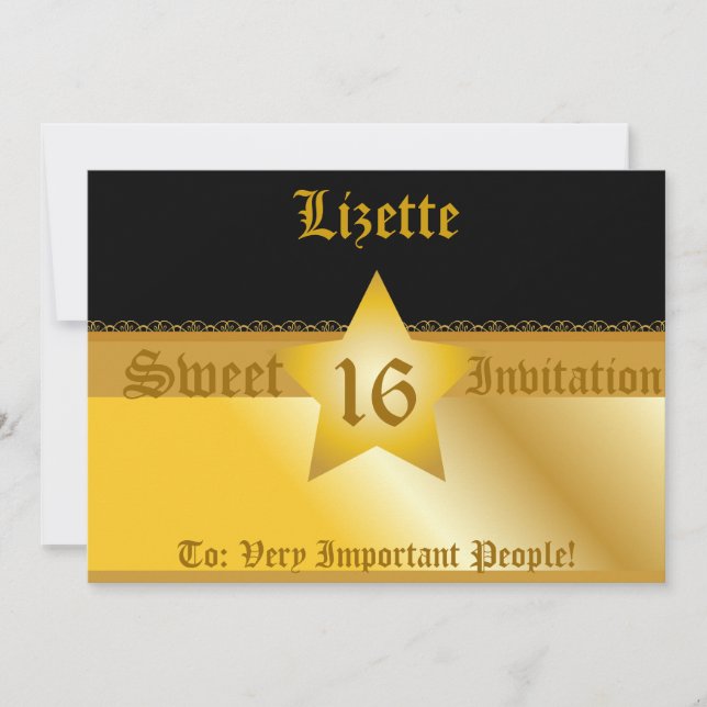 Reserve A Data E-mail Luxuoso, 16, Doce Convite! (Frente)