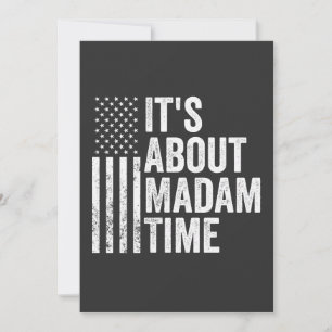 Reserve A Data É sobre a Madame Time Harris Democrat Election