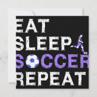 Eat Sleep Soccer Repeat Shirt Cool Sport Player