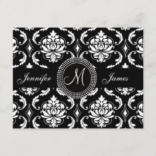 Reserve A Data Economias brancas pretas do amarelo do monograma