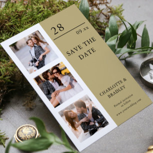 Reserve A Data Ecru 4 Foto Casamento Minimalista Moderno