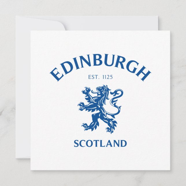 Reserve A Data EDINBURGH Escócia (Frente)