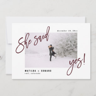 Reserve A Data Ela disse que sim! Casamento de fotos gráficas mod