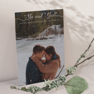 Reserve A Data Ela Disse Sim Script Tipografia Moderna Minimalist