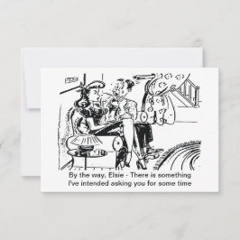 Reserve A Data Ele respondeu à pergunta, Engraçado