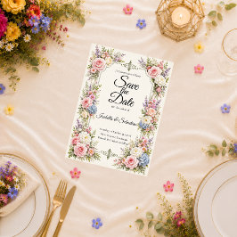 Reserve A Data Elegância de Jardim Pastel Romântico para Casament