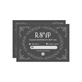 Reserve A Data Elegant Noir Deco | Casamento Preto e Branco