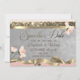 Reserve A Data Elegante Chic Floral Salve a Data