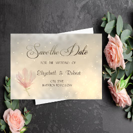 Reserve A Data Elegante Chic Magnólia Salve a Data
