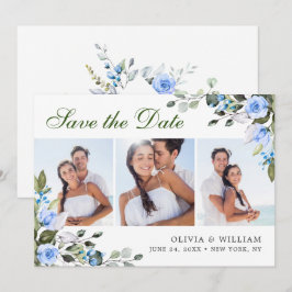 Reserve A Data Elegante Eucalipto Aquarela 3 FOTO Casamento