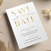 Elegante Evento Empresarial Branco & Dourado Corpo