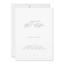 Elegante floral salvar a data