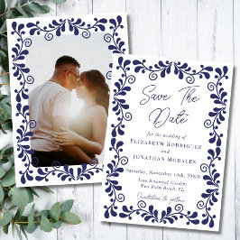 Reserve A Data Elegante Foto de Fiesta Mexicana Talavera Branca A