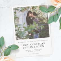 Elegante Minimalista | Casamento por Foto em Quic 