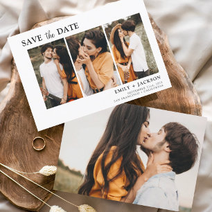 Reserve A Data Elegante Salve a Data 4 Foto Simples