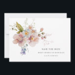 Reserve A Data Elegante Watercolor Wedding Floral Salvar Data<br><div class="desc">Elegante Watercolor Wedding Floral Salvar Data</div>