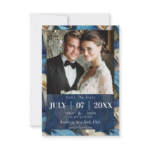 Elegantes Lírios-de-Calla Azuis Enchantam Casament