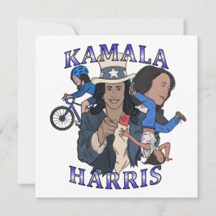 Reserve A Data Eleição de Estilo de Rap Bootleg Kamala Harris