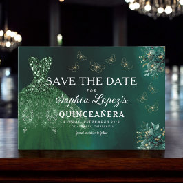 Reserve A Data Emerald Green Quinceanera