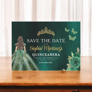 Reserve A Data Emerald Green Quinceanera