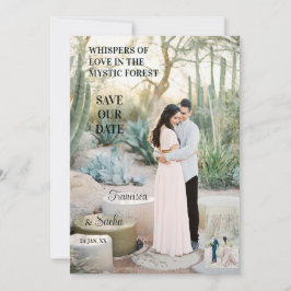 Reserve A Data Encantando Floresta Romance Sussurrando Foto de Am