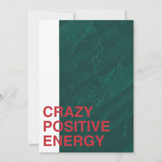 Reserve A Data Energia Louca Positiva - Design de Citação Moderna