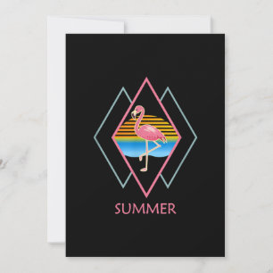 Reserve A Data Engraçado Verão Flamingo Flamingo Lover