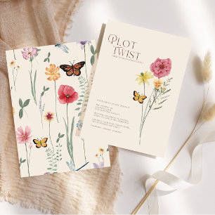 Reserve A Data Enredo Inesperado de Flores Silvestres Rosa e Amar